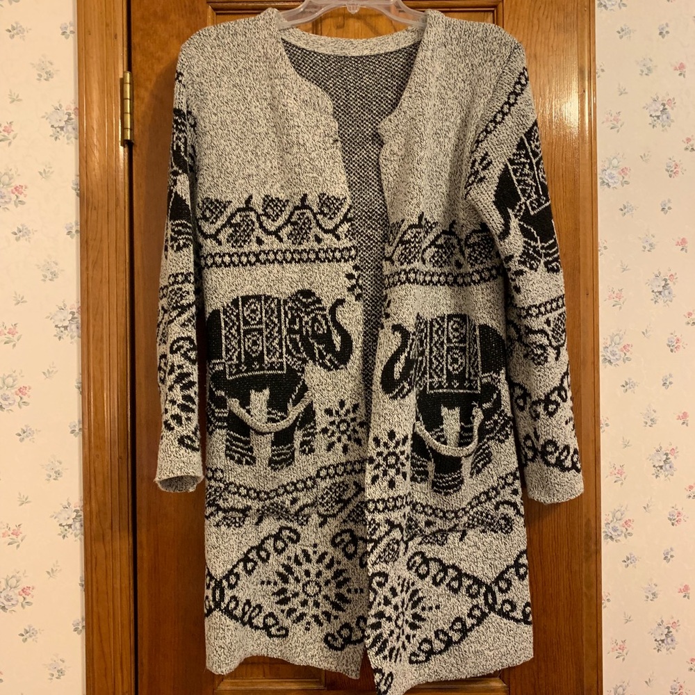 Elephant cardigan size S/M